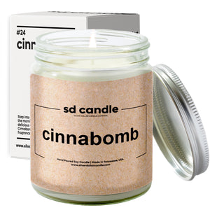 #24 | Cinnabomb Scented Wholesale Candles - 100% All-Natural Handmade Soy Wax Candle