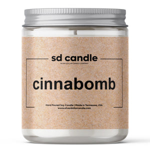 #24 | Cinnabomb Scented Wholesale Candles - 100% All-Natural Handmade Soy Wax Candle