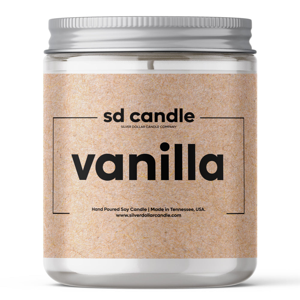 #09 | Vanilla Scented Wholesale Candles - 100% All-Natural Handmade Soy Wax Candle