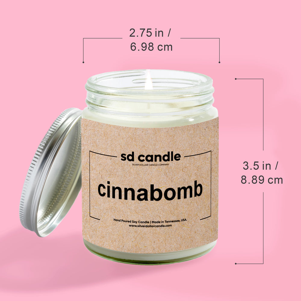 #24 | Cinnabomb Scented Wholesale Candles - 100% All-Natural Handmade Soy Wax Candle