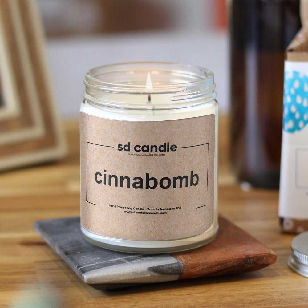 #24 | Cinnabomb Scented Wholesale Candles - 100% All-Natural Handmade Soy Wax Candle