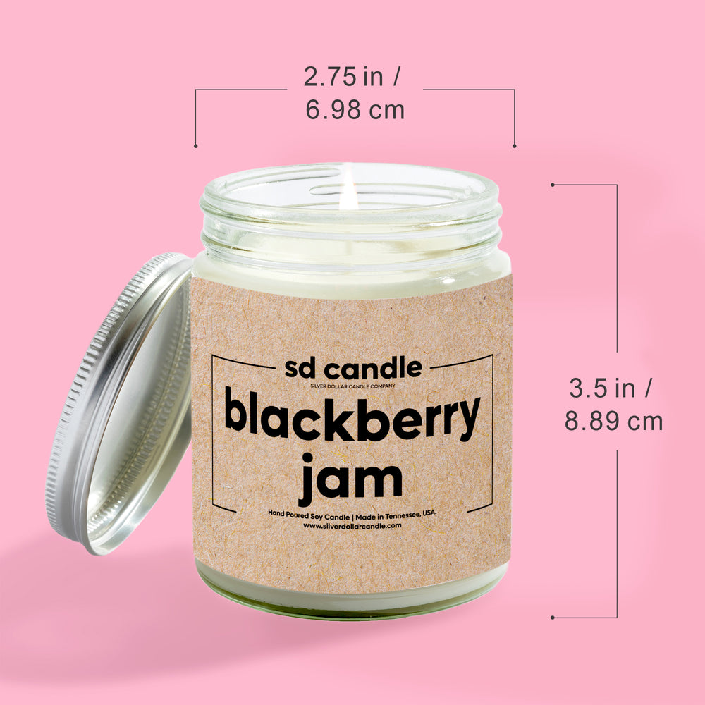 #59 | Blackberry Jam Scented Wholesale Candles - 100% All-Natural Handmade Soy Wax Candle