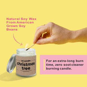 #03 | Christmas Tree Scented Wholesale Candles - 100% All-Natural Handmade Soy Wax Candle