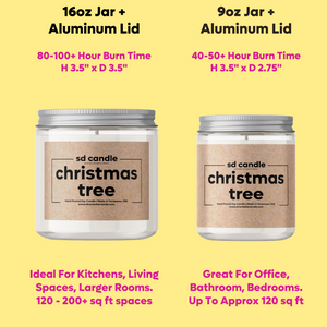 #03 | Christmas Tree Scented Wholesale Candles - 100% All-Natural Handmade Soy Wax Candle
